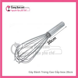 (DC) Cây Đánh Trứng Inox 20cm