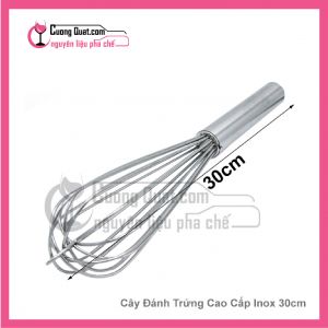 (DC) Cây Đánh Trứng Inox 30cm