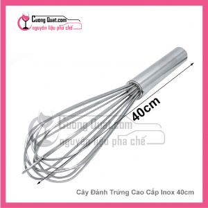 (DC) Cây Đánh Trứng Inox 40cm