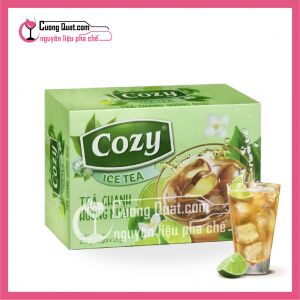 Cozy Hòa Tan Trà Chanh Hương Nhài (CTKM: Mua 1 thùng giảm 2k mỗi Hộp)