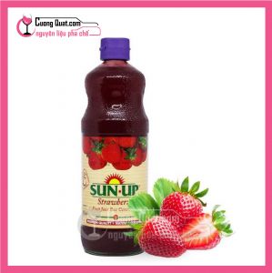 Sun Up Nước Ép Dâu (1 thùng giảm 2k - 5 thùng giảm 3k - 10 thùng giảm 4k)