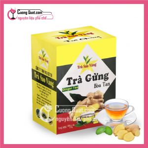 Sao Vàng Trà Hòa Tan Gừng 270g (5 Hộp giảm 2k - 10 Hộp giảm 3k - 20 Hộp giảm 5k)