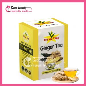 Sao Vàng Trà Túi Lọc Gừng 50g (1 thùng giảm 2k - 5 thùng giảm 3k)