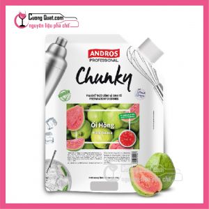 Chunky Mứt Ổi Hồng 1kg (1 thùng giảm 5k - 3 thùng giảm 6k - 5 thùng giảm 7k)