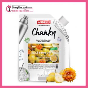 Chunky Mứt Lê Hoa Cúc 1kg (1 thùng giảm 5k - 3 thùng giảm 6k - 5 thùng giảm 7k)