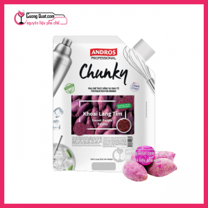 Chunky Mứt Khoai Lang Tím 1kg (1 thùng giảm 5k - 3 thùng giảm 6k - 5 thùng giảm 7k)