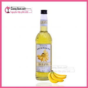 Siro ORANA (Osterberg) Hương Chuối 750ml (Mua 1 thùng giảm 2k mỗi chai)