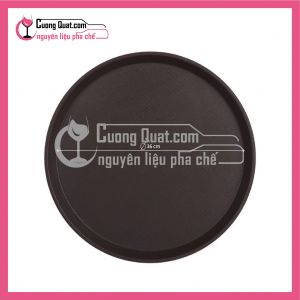 (DC) Khay Tròn Chống Trượt 36cm