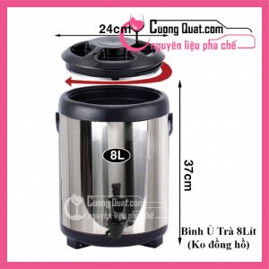 (DC) Bình Ủ Trà 8L (Không Đồng Hồ)