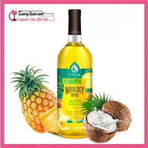 Pomona Siro Dứa & Dừa 1L (1 thùng giảm 5k - 3 thùng giảm 6k - 5 thùng giảm 7k)