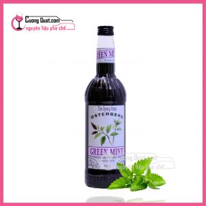 Siro ORANA (Osterberg) Hương Bạc Hà 750ml (Mua 1 thùng giảm 2k mỗi chai)