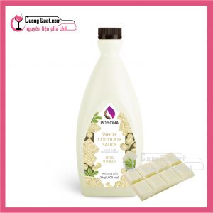 Pomona Sốt Socola Trắng 2kg