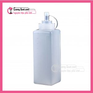 (DC) Bình Đựng Sốt Vuông 1L