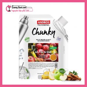 Chunky Mứt Lê Táo Quế 1kg (1 thùng giảm 5k - 3 thùng giảm 6k - 5 thùng giảm 7k)