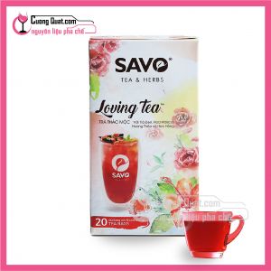 Trà SAVO Thảo Mộc LOVING TEA (1 thùng giảm 2k mỗi hộp)