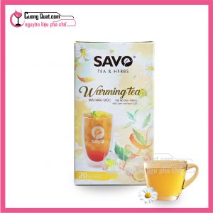 Trà SAVO Thảo Mộc Warming Tea (1 thùng giảm 2k mỗi hộp)