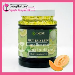SỐT ĐẬM ĐẶC Dedu Dưa Lưới 1KG (hộp trong suốt) (CTKM: Mua 1T giảm 2k mỗi hộp, có thể mix)