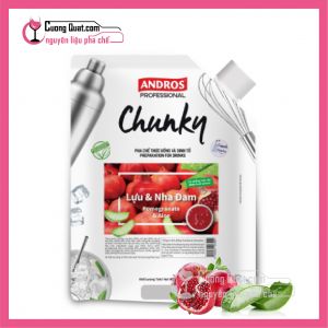 Chunky Mứt Lựu Nha Đam 1kg (1 thùng giảm 5k - 3 thùng giảm 6k - 5 thùng giảm 7k)