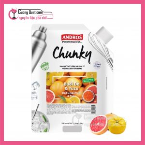 Chunky Mứt Bưởi Đỏ Yuzu 1kg (1 thùng giảm 5k - 3 thùng giảm 6k - 5 thùng giảm 7k)