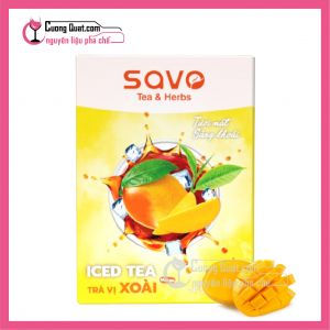 Trà SaVo (Hòa Tan) XOÀI (CTKM: Mua 1T giảm 2k mỗi gói, có thể mix)