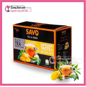 Trà Savo (Túi Lọc) Hương Xoài (CTKM: Mua 1T giảm 2k mỗi hộp, có thể mix)