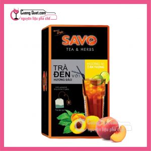 Trà Savo (Túi Lọc) Hương Đào (CTKM: Mua 1T giảm 2k mỗi hộp, có thể mix)