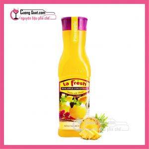 La Fresh Nước Ép Thơm 650ml (1 thùng giảm 5k - 3 thùng giảm 6k - 5 thùng giảm 7k)