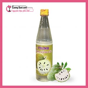 Trinh Siro Mãng Cầu 600ml (1 thùng giảm 5k - 3 thùng giảm 6k - 5 thùng giảm 7k)