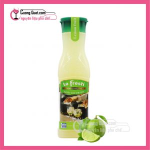 La Fresh Nước Ép Chanh 650ml (1 thùng giảm 5k - 3 thùng giảm 6k - 5 thùng giảm 7k)