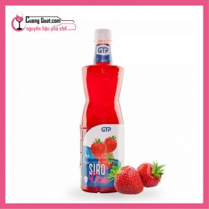 GTP Siro Dâu 1.3kg - 930ml (1 thùng giảm 5k - 3 thùng giảm 6k - 5 thùng giảm 7k)