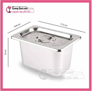 (DC) Bộ Khay Và Nắp Inox 1 - 9