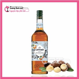 Giffard Siro Macadamia 1L (1 thùng giảm 5k - 3 thùng giảm 6k - 5 thùng giảm 7k)