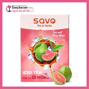 Trà Savo (Hòa Tan) ỔI(CTKM: Mua 1T giảm 2k mỗi hộp, có thể mix)