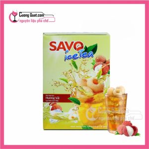 Trà SaVo (Hòa Tan) Vải (CTKM: Mua 1T giảm 2k mỗi hộp, có thể mix)