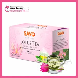 Trà Savo (Túi Lọc) Hương Sen (CTKM: Mua 1T giảm 2k mỗi hộp, có thể mix)