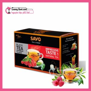 Trà Savo (Túi Lọc) Hương Phúc Bồn Tử (CTKM: Mua 1T giảm 2k mỗi hộp, có thể mix)