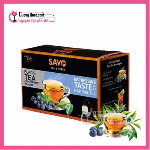Trà Savo (Túi Lọc) Hương Việt Quất (CTKM: Mua 1T giảm 2k mỗi hộp, có thể mix)