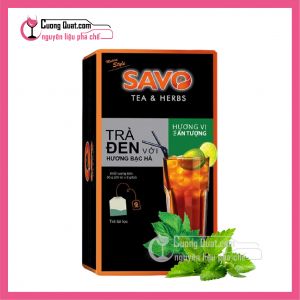 Trà Savo (Túi Lọc) Hương Bạc Hà ((CTKM: Mua 1T giảm 2k mỗi hộp, có thể mix)