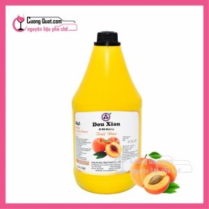 Douxian Siro Đào Đỏ 2.5kg (1 thùng giảm 5k - 3 thùng giảm 6k - 5 thùng giảm 7k)