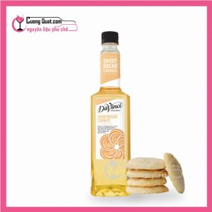 Davinci Siro Cookies 750ml (1 thùng giảm 5k - 3 thùng giảm 6k - 5 thùng giảm 7k)