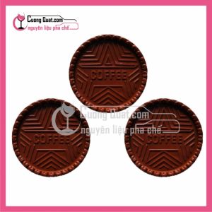 (DC) 10 Miếng Lót Ly Coffee Star