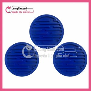 (DC) 10 Miếng Lót Ly Tròn Sọc
