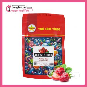 Sao Vàng Túi Nhúng Trà Dâu (1 thùng giảm 2k - 5 thùng giảm 3k)