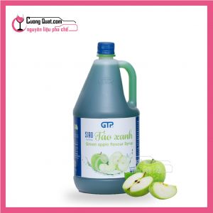 GTP Siro Táo 2.5kg - 1.9L (1 thùng giảm 5k - 3 thùng giảm 6k - 5 thùng giảm 7k)
