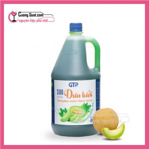 GTP Siro Dưa Lưới 2.5kg - 1.9L (1 thùng giảm 5k - 3 thùng giảm 6k - 5 thùng giảm 7k)
