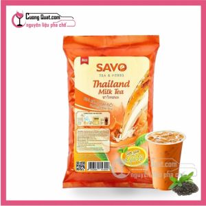 Trà Savo Trà Sữa Thái Đỏ 600gr (CTKM: Mua 1T giảm 2k mỗi gói, có thể mix)