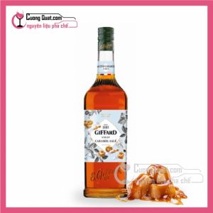 Siro Giffard Muối (Caramel Salé) 1L(Mua 1 thùng giảm 2k mỗi chai)
