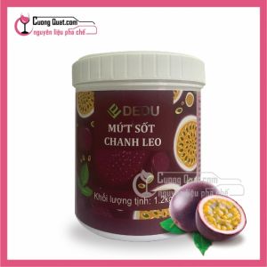 Mứt Sốt Chanh Leo Dedu 1.2kg (CTKM: Mua 1T giảm 2k mỗi hộp, có thể mix)