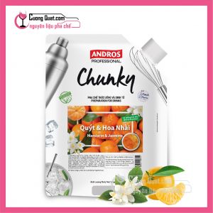 Chunky Mứt Quýt Hoa Nhài 1kg (1 thùng giảm 5k - 3 thùng giảm 6k - 5 thùng giảm 7k)