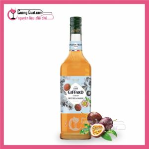 Giffard Siro Chanh Dây 1L (1 thùng giảm 5k - 3 thùng giảm 6k - 5 thùng giảm 7k)